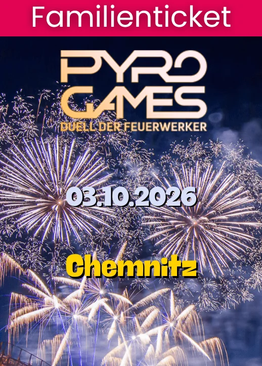 Pyrogames 2026 | Familienticket | Chemnitz
