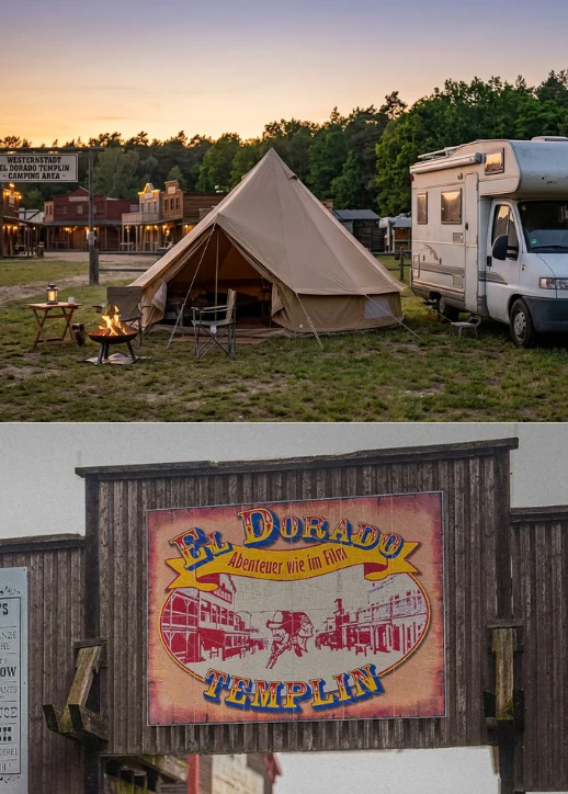 Stellplatz-Gutschein für eine Nacht in der El Dorado in Templin