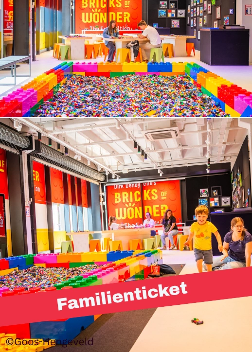 Collage vom Bricks of Wonders - Lego Ausstellung Magdeburg.